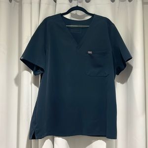 Figs XXL Midnight Blue Scrub Top